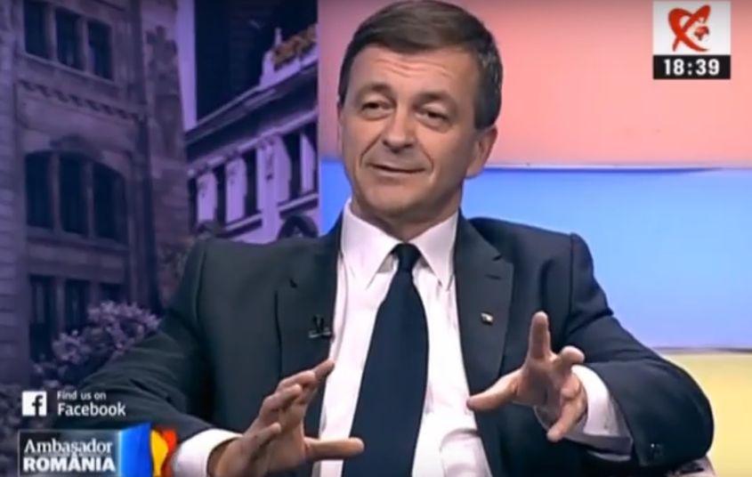 Ministrul Lucian Georgescu, la emisiunea lui Alexandru Cumpănaşu. Captură video