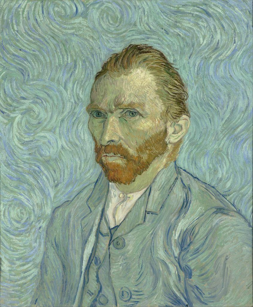 Autoportret al lui van Gogh. Sursa: wikimedia.org