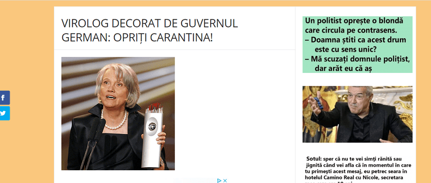 Preluarea pe poze24.com, cu câteva zile înainte să apară pe site-ul PRO TV