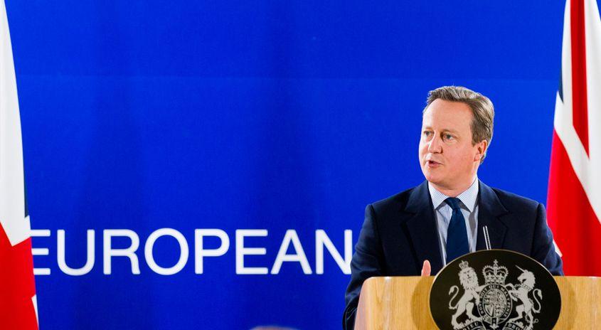 Încă premierul Marii Britanii, David Cameron. Foto: Consiliul European.