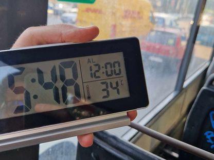Experiment Spotmedia: Cât de cald e în mijloacele de transport în comun fără aer condiționat din București