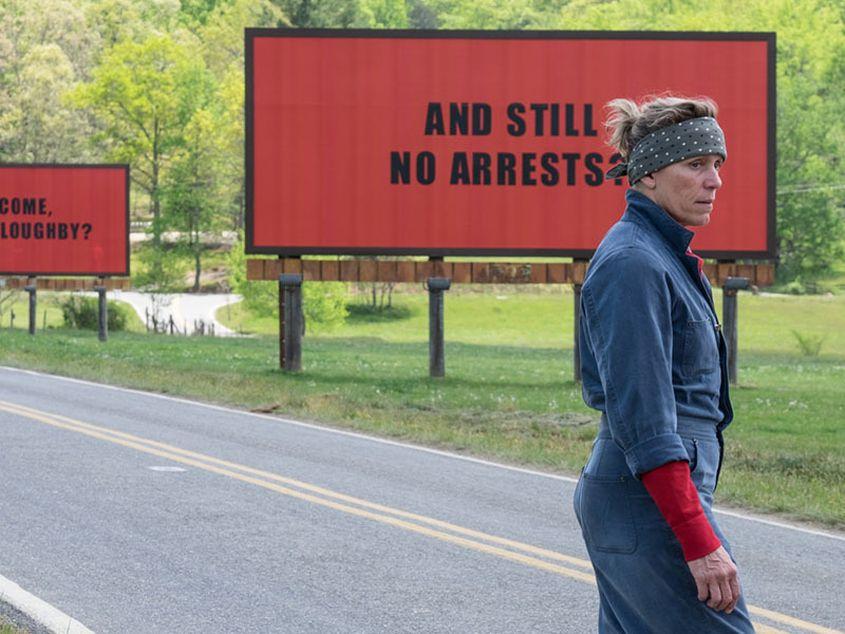 Frances McDormand, într-o scenă din film.