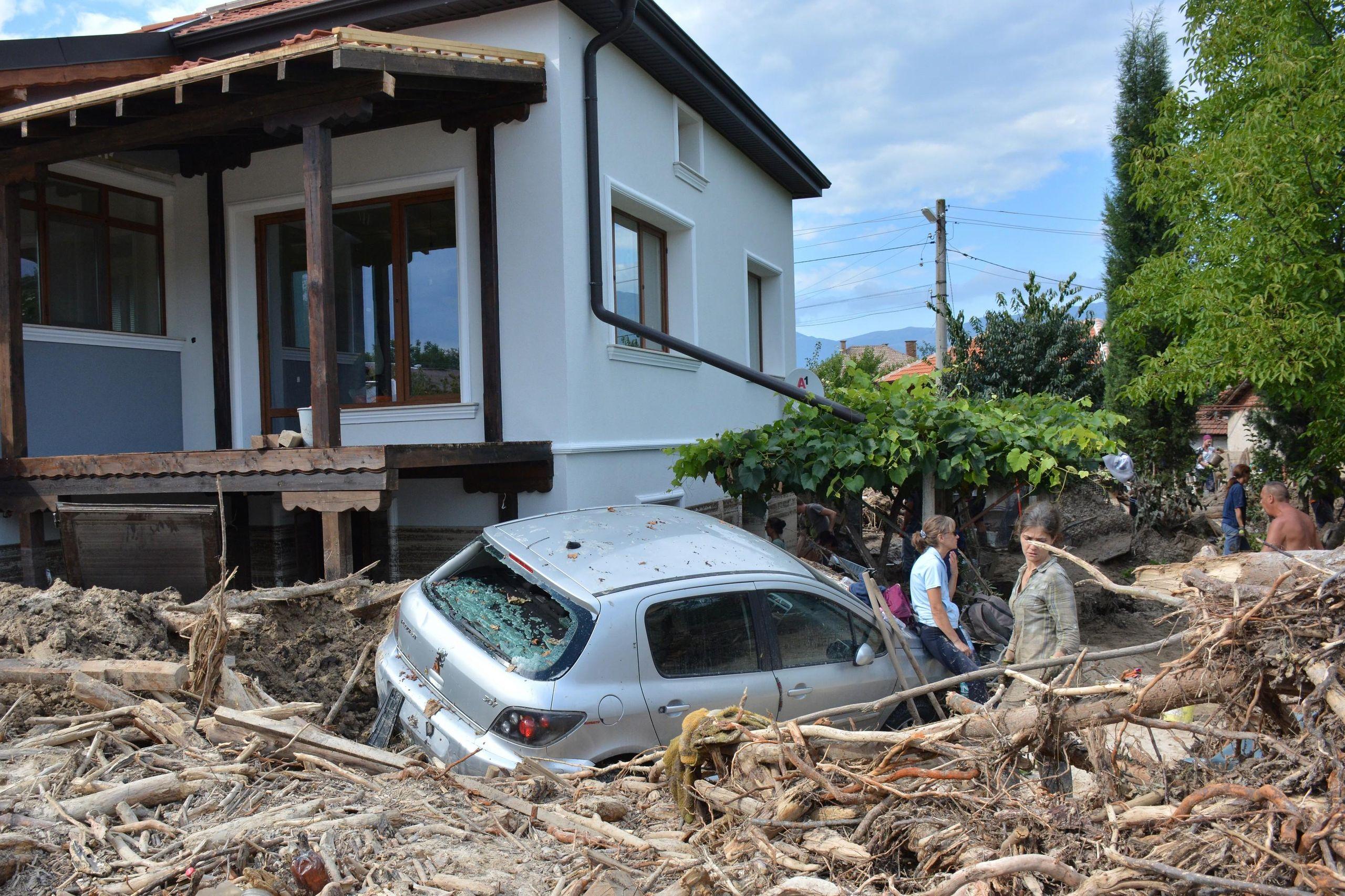Inundații în Bulgaria, septembrie 2022. Foto: BulFoto