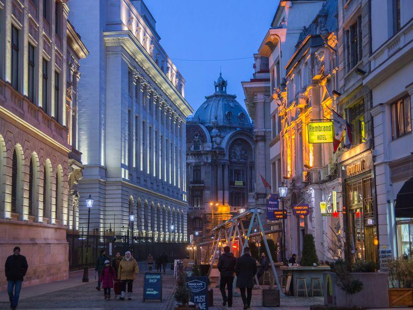 Centrul istoric al Bucureștiului. Foto: Viorel Dudau | Dreamstime.com