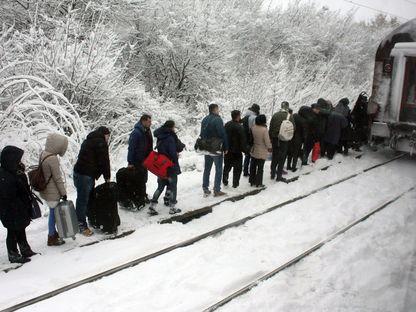 Capcana de la Făurei. Locul în care trenurile îngheață iarna, deși linia a fost parțial reabilitată