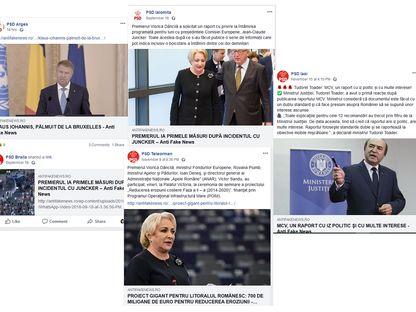 Rețeaua de propagandă a PSD pe Facebook se bazează pe un site denumit, culmea, Antifakenews