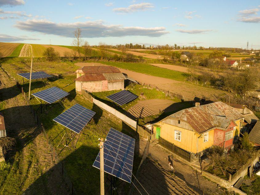 Solar panels could become commonplace in Romania's villages if RePowerEU money is managed properly. Photo © Andrii Biletskyi | Dreamstime.com
