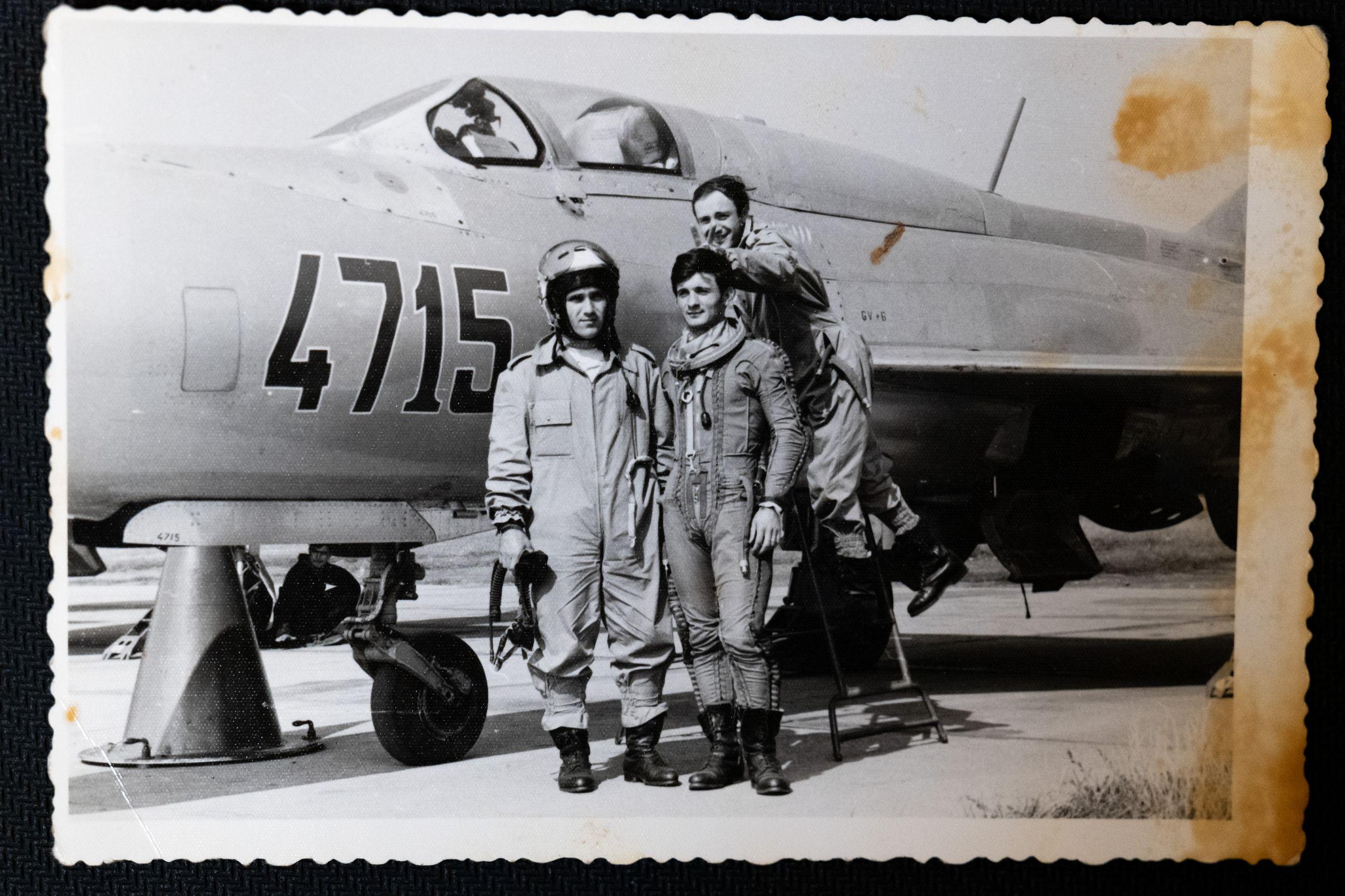 Ioan Vereș, pilot de MiG-21. Foto: arhiva personală (c)