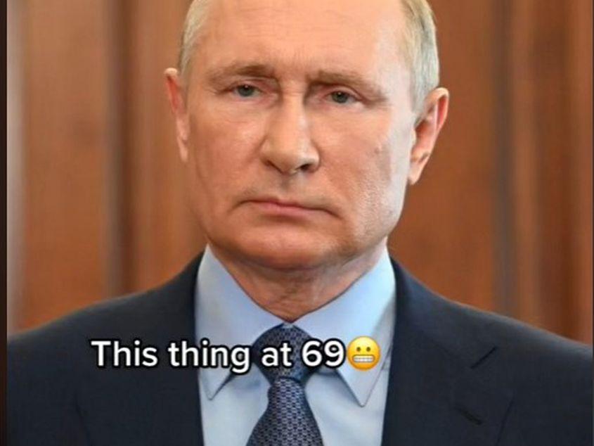 Vladimir Putin. Foto: Tik Tok