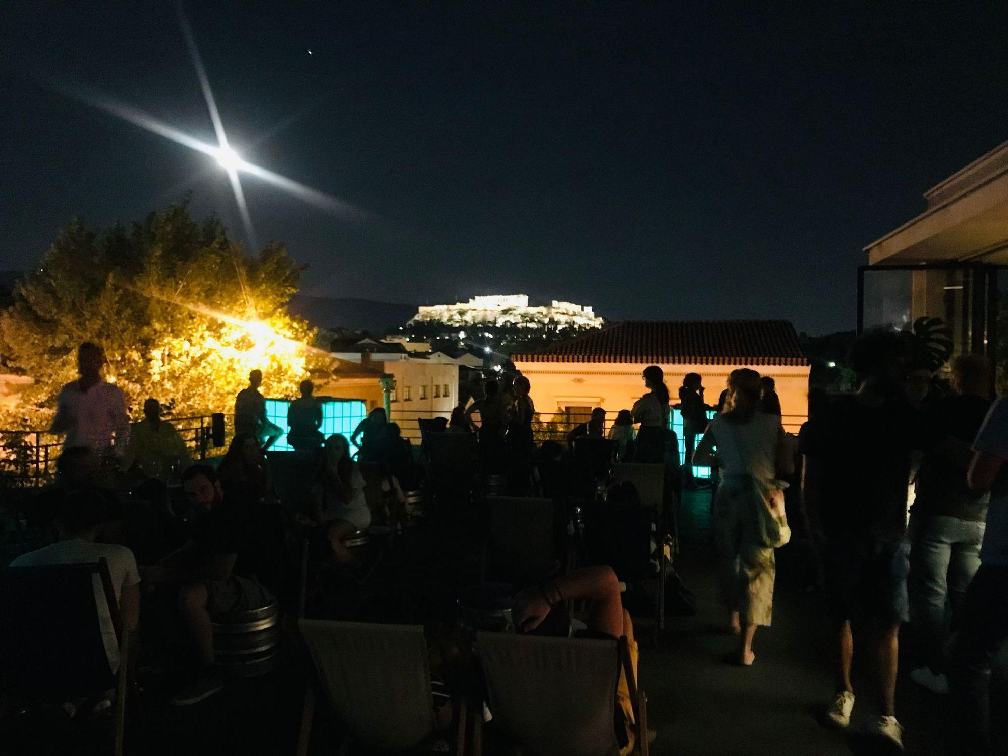 Bios, un rooftop bar din Atena. Foto: Ioana Epure