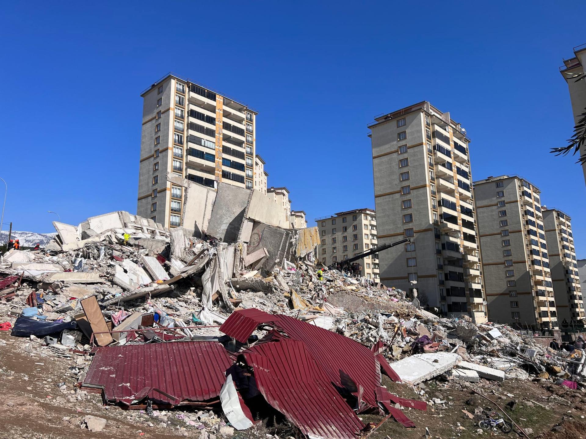 Consecințele cutremurelor de dumincă în Kahramanmaras. Foto: Festim Beqiri