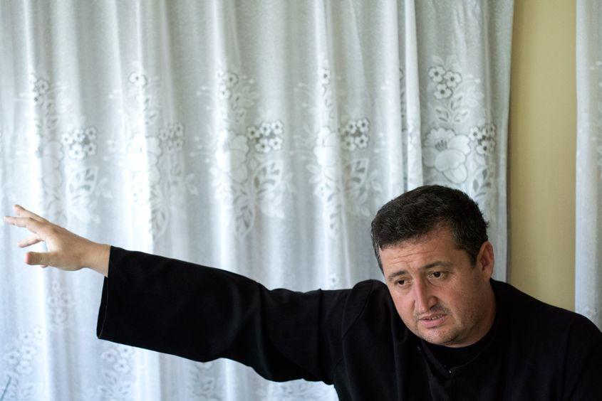 Preotul Vasile Rus din Nepos. Foto: Raul Ștef