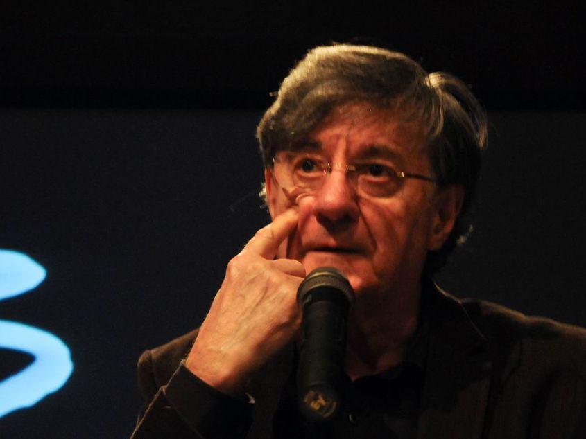 Ion Caramitru, la conferinţa de presă din 5 februarie. Foto: Lucian Muntean