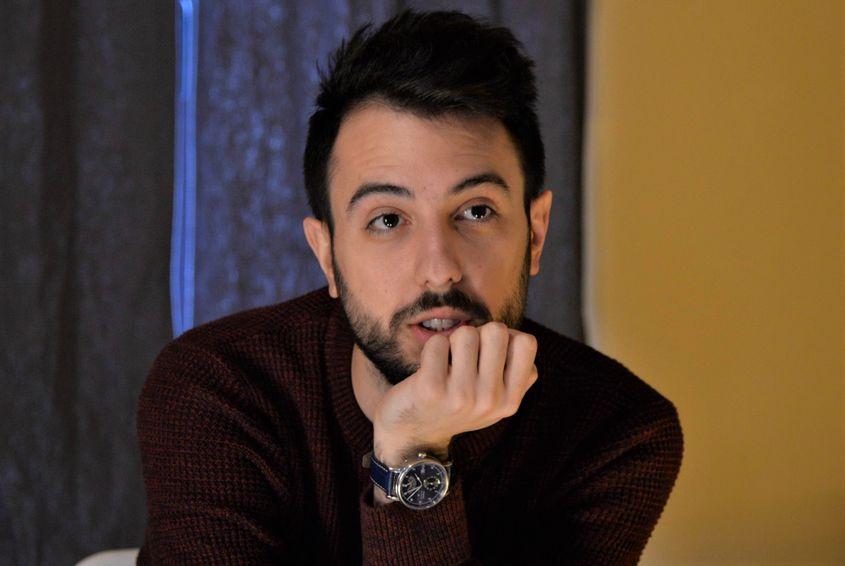 Andrei Zamfir, chitaristul trupei The Mono Jacks. Foto: Lucian Muntean