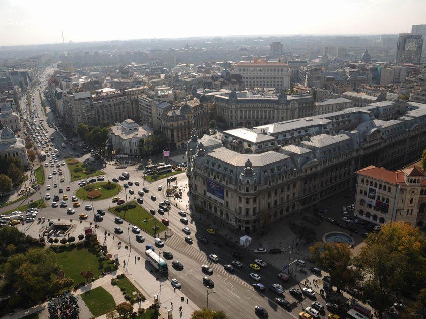 Piața Universității din București. Foto Lucian Muntean