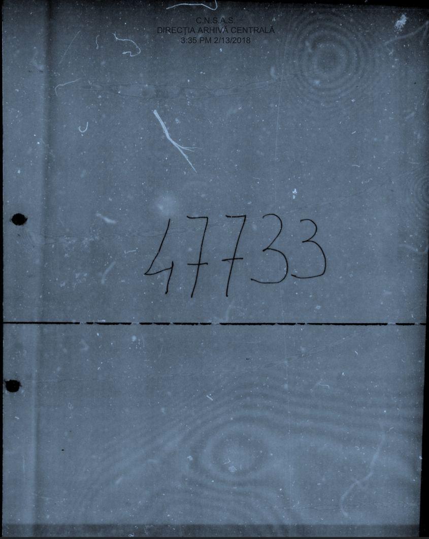 Dosarul lui Zamfir aflat în arhiva CNSAS. Foto: Stejărel Olaru