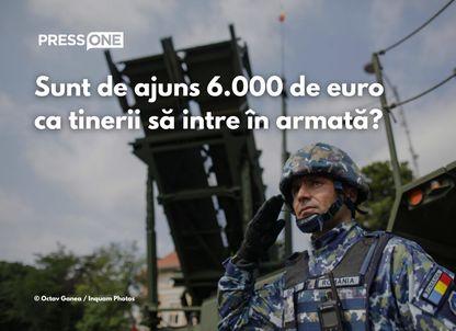 VIDEO. Ce sumă de bani ar convinge tinerii să urmeze un stagiu militar și să devină rezerviști în Armata Română?