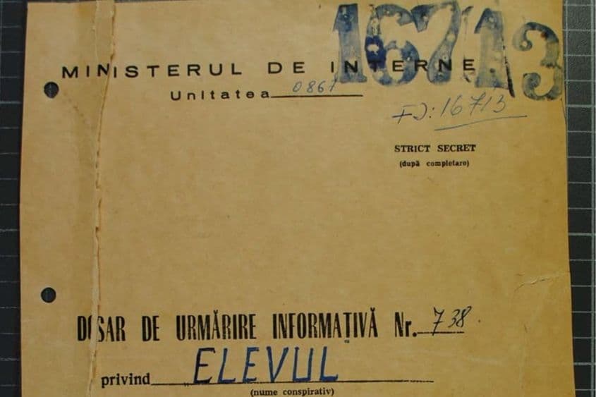 O viață strivită între coperțile unui dosar de Securitate