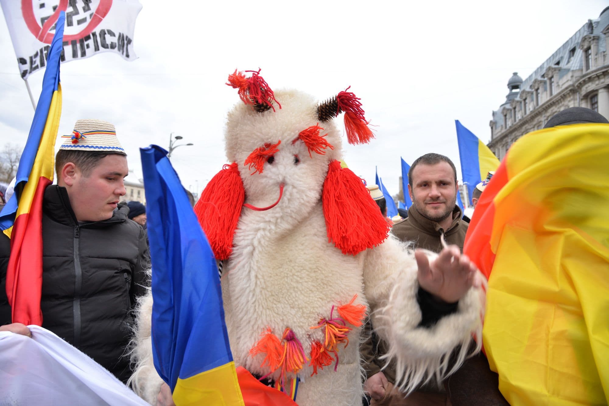 Protestul AUR din București. Foto Lucian Muntean