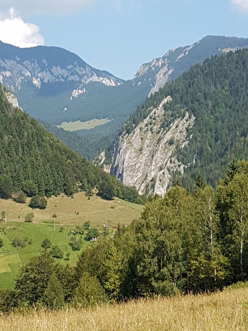 „La mine, portret înseamnă poza aia cu muntele de-acasă”, spune Ramona. Foto: Arhiva personală