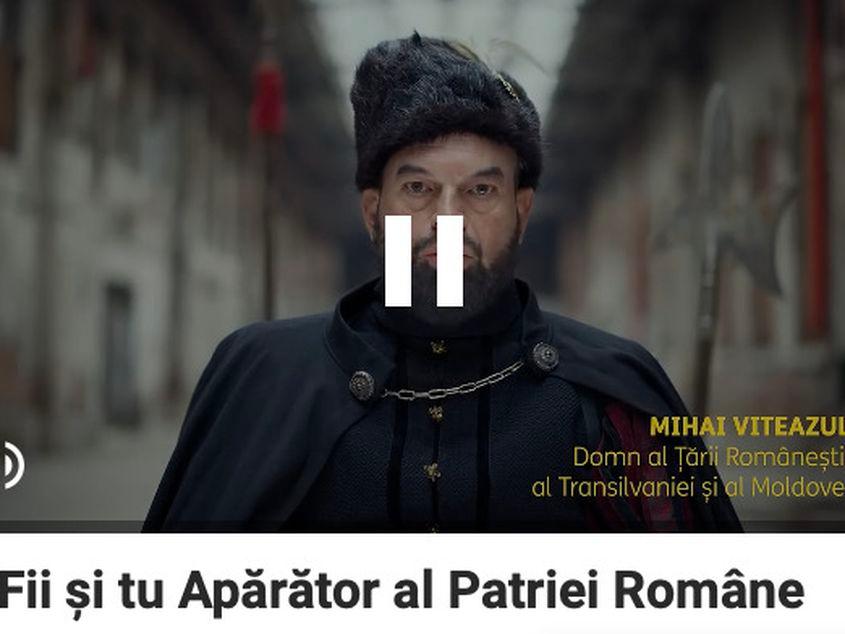 Sursă: Google Ads Transparency Center. Captură ecran din video promovare AUR pe Youtube