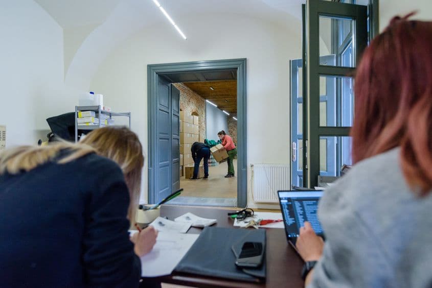 Voluntari pentru Un Singur Cluj FOTO Gabriel Aldea ◘ https://komiti.media/