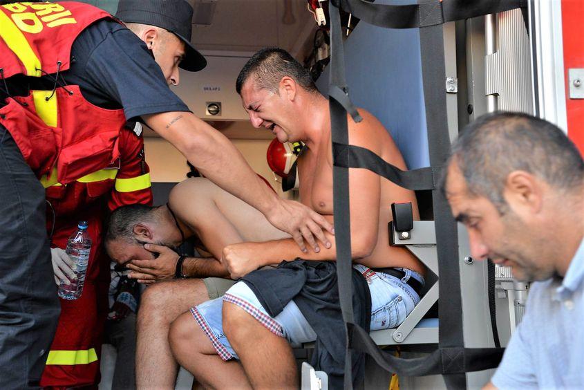 Imagine de la protestul din 10 august. Foto: Lucian Muntean