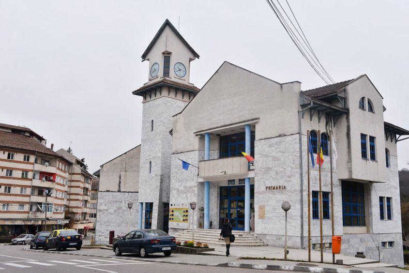 Sediul Primăriei Băile Govora.
