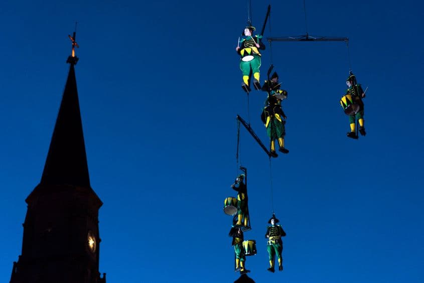 Fragment din spectacolul de deschidere al ediţiei 2016 a TIFF, festival de film care are loc la început de iunie. Foto: Raul Ștef