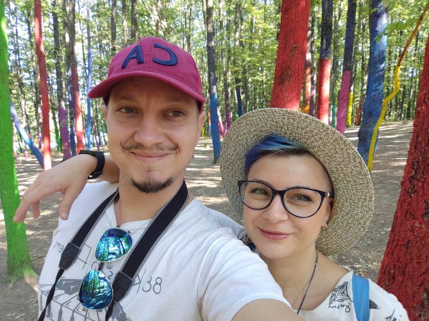 Ionuț Mareș, împreună cu soția lui, Georgeta. Foto: arhiva personală Ionuț Mareș