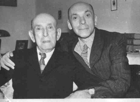 Nicolae Steinhardt, alături de tatăl său, Oscar Steinhardt − fost director al unei fabrici de cherestea, rănit în bătălia de la Mărăști și decorat cu „Virtutea militară”.