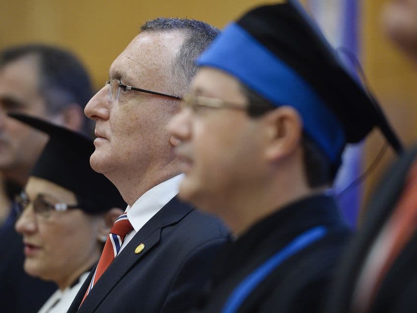 Ecaterina Andronescu, Sorin Cîmpeanu şi Mihnea Costoiu, trei dintre politicienii care fac jocurile în Educaţia din România. Foto: Octav Ganea / Mediafax Foto