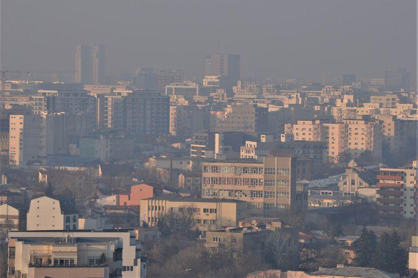 București este una dintre cele mai poluate capitale din Europa. Foto: Lucian Muntean