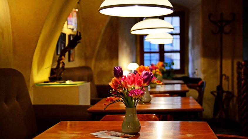 Bistro de l’Arte, restaurant din centrul vechi al Brașovului. Foto: Arhiva personală