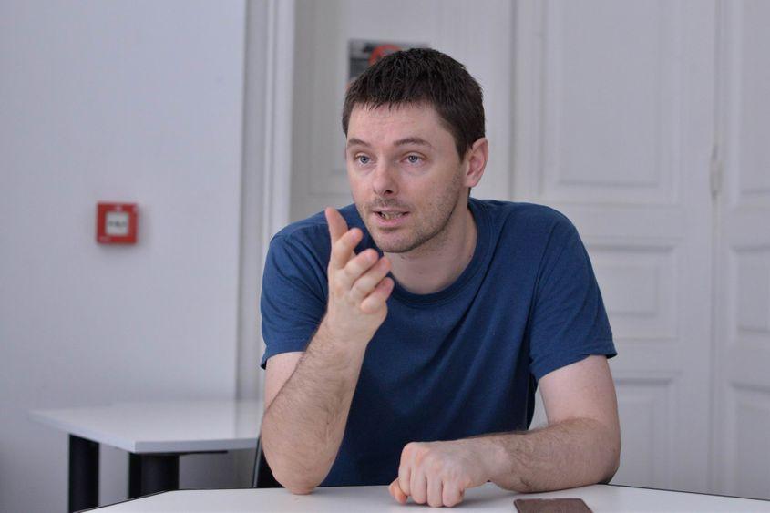 Herpetologul Tiberiu Sahlean. Foto: Lucian Muntean