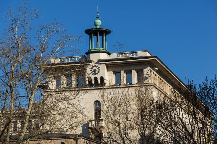 Banca Națională a Bulgariei, Sofia. Foto © <a target="_blank" href="https://www.dreamstime.com/stoyanh_info">Stoyan Haytov</a> | <a target="_blank" href="https://www.dreamstime.com/photos-images/sofia-national-bank.html">Dreamstime.com</a>