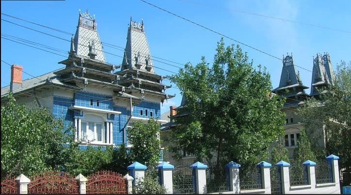 Imagine de pe Google Maps din localitatea Sintești.