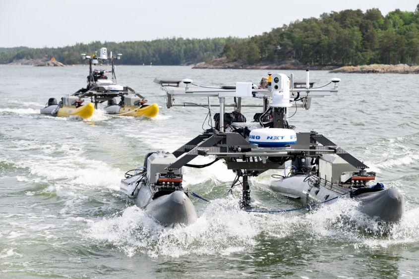 Sistem complex de supraveghere. Exercițiu NATO la baza navală Upinniemi Finlanda, 16 iunie 2025.