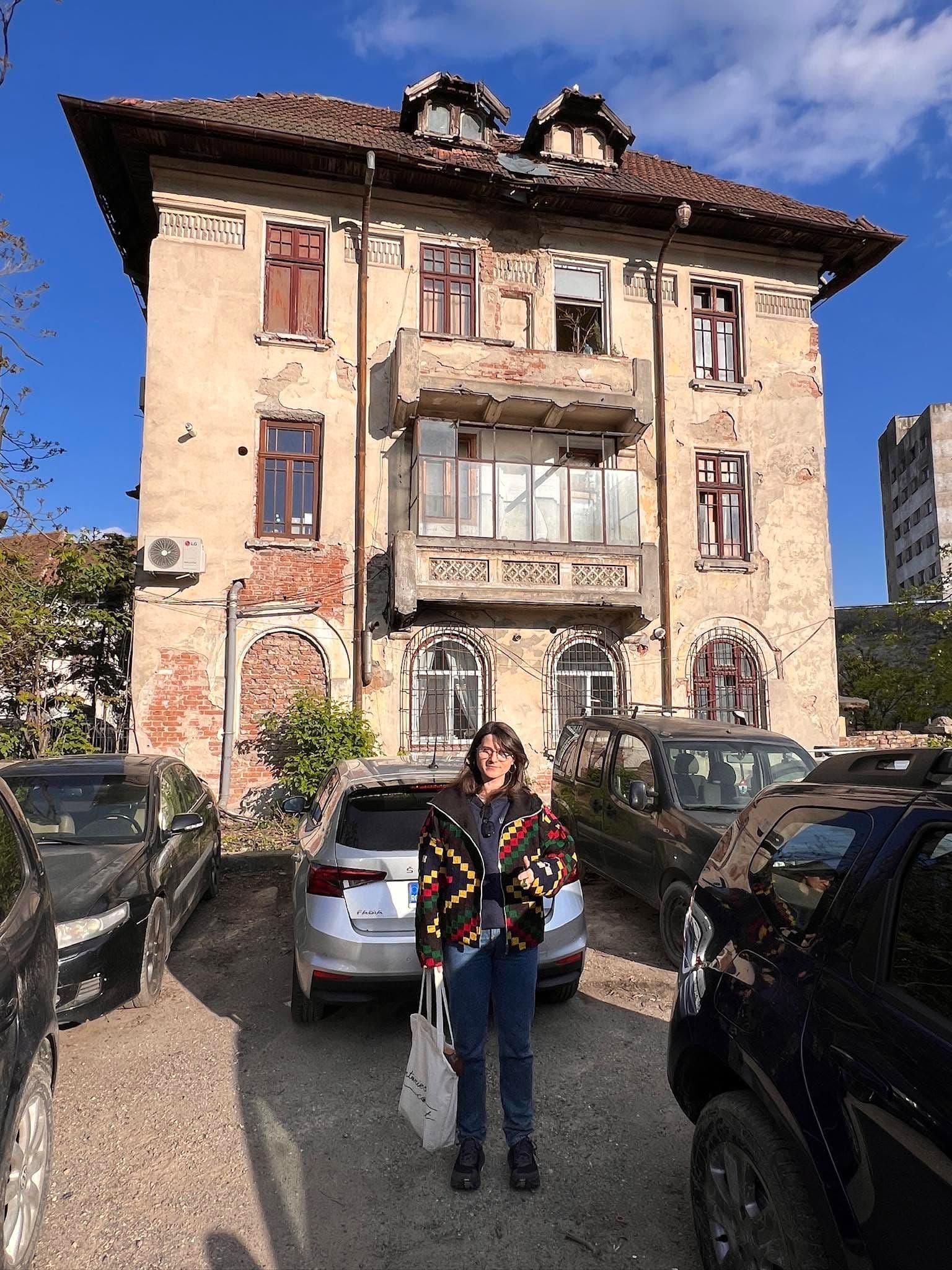 Blocul din „Orașul Grădină” înainte de reabilitare. Foto: arhivă personală