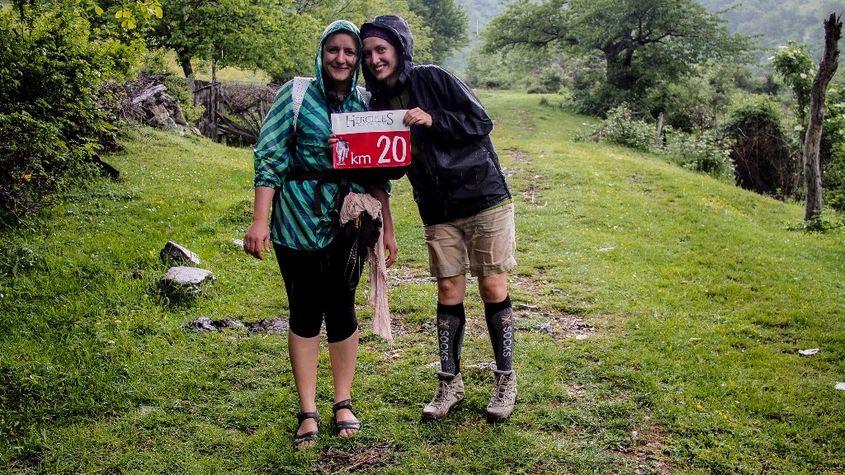 Concurente la Hercules Maraton. Foto: Mircea Gherase