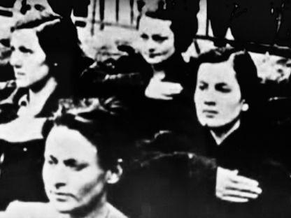 Femeia-model pentru Garda de Fier