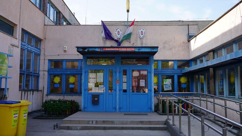 Secția de vot din districtul 22 al Budapestei, la primele ore ale dimineții Foto: Irina Șerban