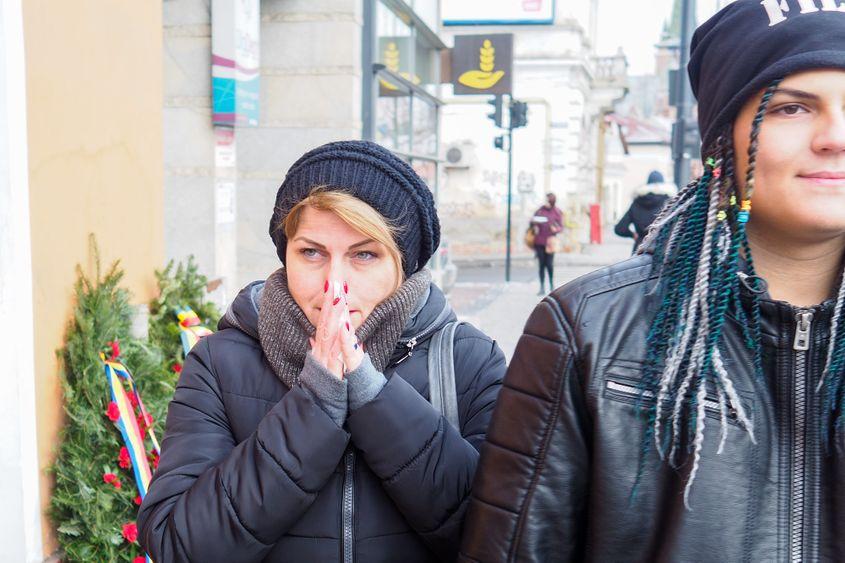 Mia Prodan și fiul ei, Simon.