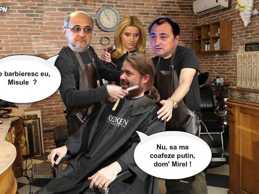 "Unii au văzut un meci de box, eu am vazut doar o demonstrație de hairstyles . Păreri?" − este mesajul care însoțește această fotografie, postată pe un grup închis de simpatizanți ai PSD.