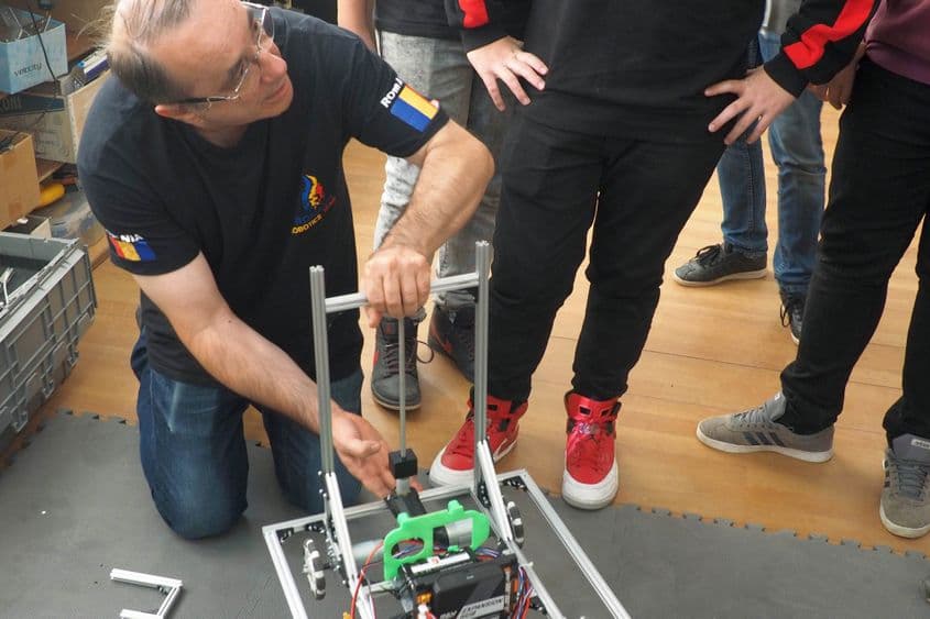 Profesorul Mircea Nistor.