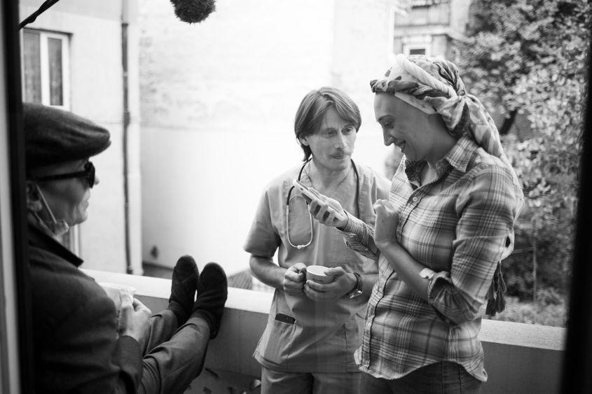 Maia Morgenstern, Marius Manole, Ilona Brezoianu. Foto "Care dintre noi"