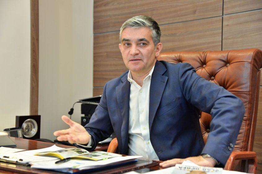 Vlad Oprea, primarul orașului Sinaia. Foto: Lucian Muntean