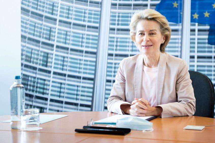 Ursula von der Leyen, Președinta Comisiei Europene. Foto: Etienne Ansotte