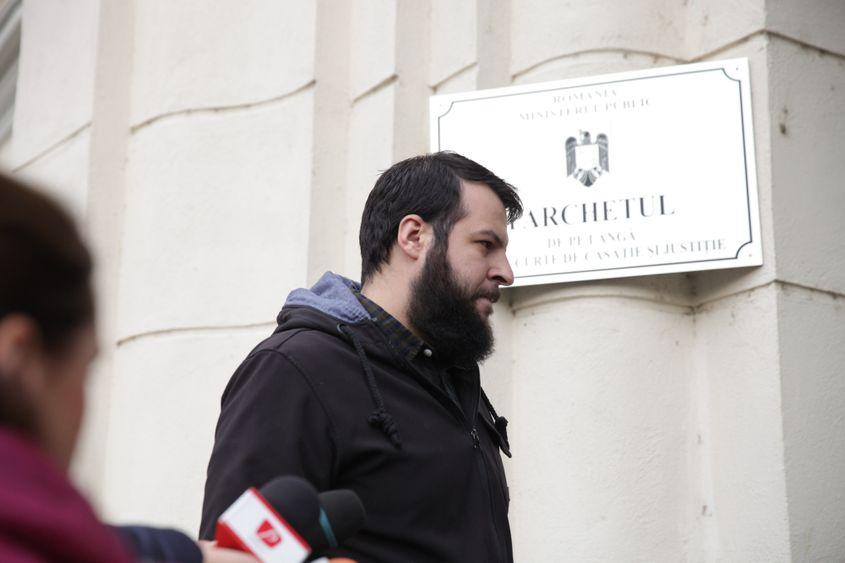 Paul Gancea la Parchetul General, în octombrie 2016. Foto: Inquam Photos / Liviu Florin Albei