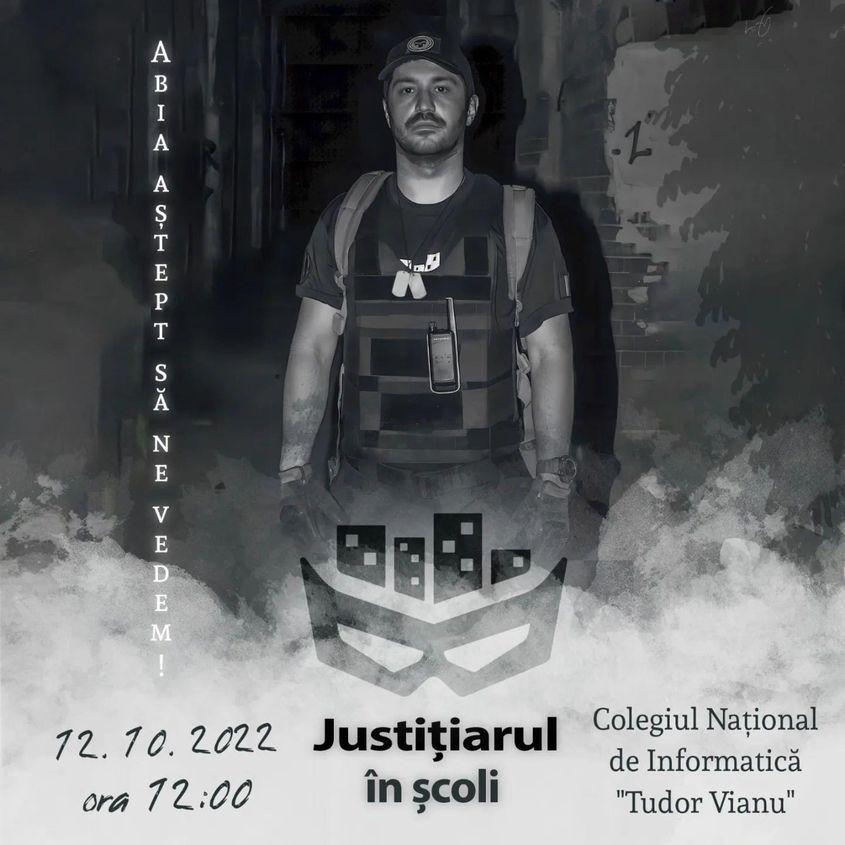 Prezența Justițiarului la Vianu a fost suspendată. Foto: Facebook/Justițiarul de Berceni